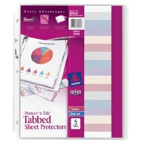   Protectors Clear 8.5x11 5 Pk Heavy 74160 Pack Of 12