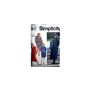  Simplicity Pattern #7457 SIZE A (PT XL) 