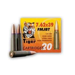  GOLDEN TIGER 762X39 124GR FMJ 20/