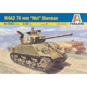  Italeri   1/35 M4A2 76mm Wet Sherman (Plastic Model 