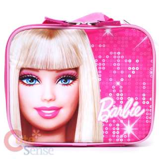 Barbie School Lunch Bag   Insulated Snack Food Box Pink  