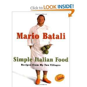   Food Recipes from My Two Villages [Hardcover] Mario Batali Books
