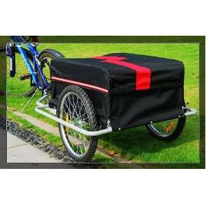  i10Direct Bicycle Cargo Trailer Red and Black