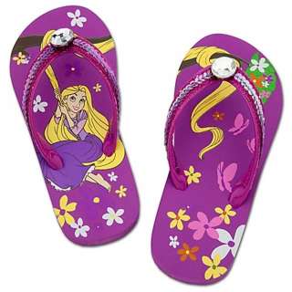  Tangled Jewel Flip Flops Toddler Size 7/8  