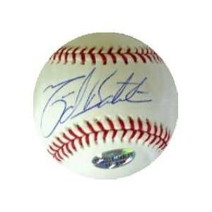 Miguel Batista autographed Baseball 