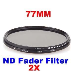  Neewer 2X 77mm ND Fader Neutral Density Adjustable 