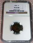1862 1c NGC/CAC Proof 65 Indian Cent