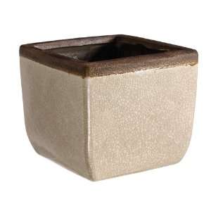  5hx5wx5l Square Container Beige (Pack of 12)