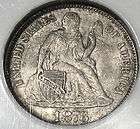 1876 SEATED LIBERTY DIME 10 CENT SILVER NGC CERTIFIED M