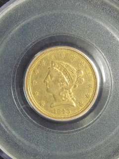 1843 O Gold $2.50 Gold Liberty PCGS XF 45 Small Date  