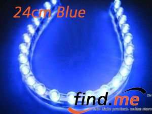   Blue Waterproof PVC Flexbile LED Light Strip for car/truck/boat  