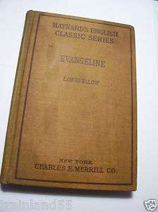    LONGFELLOW; MAYNARDS ENGLISH SERIES; COPYRIGHT 1893.  