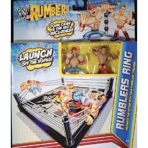  WWE RUMBLERS RING TOY WRESTLING PLAYSET WITH JOHN CENA 