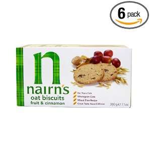 Nairns Fruit & Spice Oat Biscuits Grocery & Gourmet Food