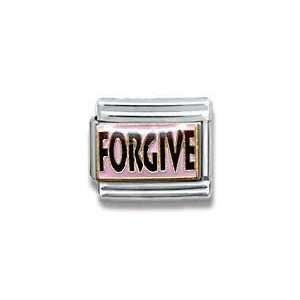  Forgive, Christian, Religious Theme Italian Charm Jewelry