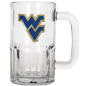  West Virginia Mountaineers 20oz Root Beer Style Mug   Primary Logo 