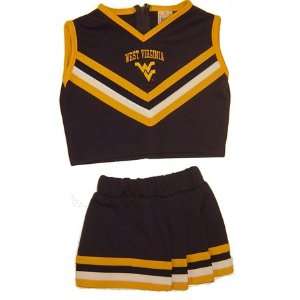  WVU Cheerleading 2 Piece