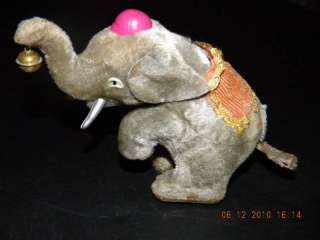 1940s Wind Up Elephant Occupied Japan War11 WW2 Toys  