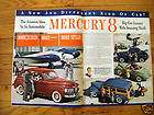 1941 Mercury Ad Wagon Sedan Coupe Convertible Plymouth