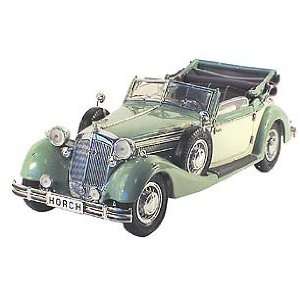  CMC Horch 853 green top down 124 Scale Die Cast Model 