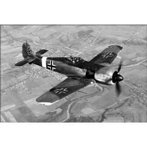  Focke Wulf Fw 190   24x36 Poster 