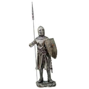   Silver Finishing Cold Cast Resin Statue 7 (8872)