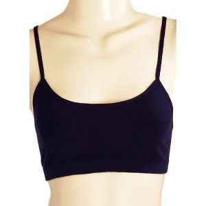   Large/X Large Ladys Cotton Seamless Solid Color Cotton Sports Bra