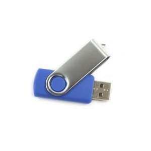  8GB Rotate USB Flash Drive Blue Electronics