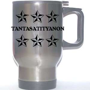   TANTASATITYANON Stainless Steel Mug (black design) 