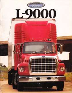 1987 87 Ford L9000 Truck original sales brochure MINT  