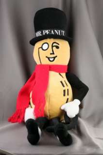 1991 Planters Peanuts Advertising Plush Mr Peanut Doll  