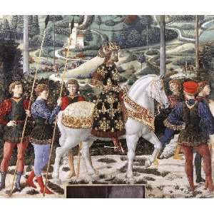    Procession of the Middle King, By Gozzoli Benozzo