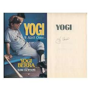  Yogi Berra Autographed Yogi It Aint Over Book Sports 