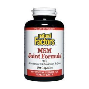  Natural Factors MSM Joint Formula, 180 capsules Health 