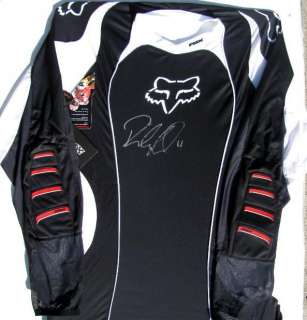 Ricky Carmichael Signed Fox Jersey Motocross Supercross Champion Honda 