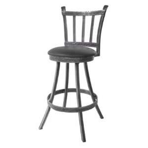 952 065 FAUX ESA Montage Barstool With Standard Faux Everglade Saddle 