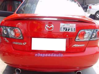 Unpainted   2003~2008 Mazda6 New Style ABS Spoiler
