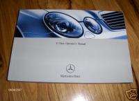 2003 Mercedes E320   E500 Owners Manual E 320 500 55  