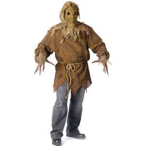  Lets Party By FunWorld Scarecrow Adult Costume / Tan   One 