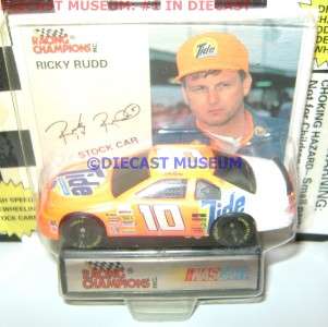 RICKY RUDD #10 TIDE DIECAST AUTO AUTOGRAPHED 1995 RARE  