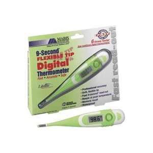   DIGITAL FLEXIBLE TIP THERMOMETER,9 SEC READING