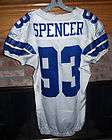AWESOME GAME USED 49ER SHAWNTAE SPENCER JERSEY WORN 10/31/2010  