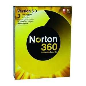  SYMANTEC CORP, SYMA Norton 360 5.0 Win CD Retail 21162129 