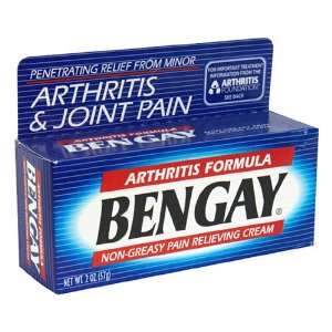  BenGay Pain Relieving Cream, Arthritis Formula, 2 oz (57 g 