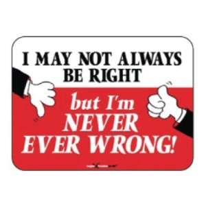   Revolution Sign Right/Wrong (Pack of 5)