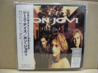BON JOVI These Days + 2 Live JAPAN Mini LP SHM CD 6th  