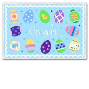  Easter Placemat Blue Personalized