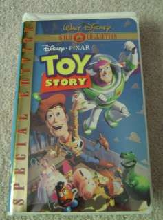 Disney Pixar Toy Story Gold Special Edition VHS  