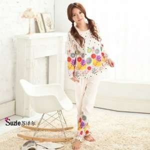   Suzle Floral Cotton Pajama  Women Size  L