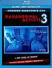 Paranormal Activity 3 (Blu ray/DVD, 2012, 2 Disc Set, Rated/Unrated 